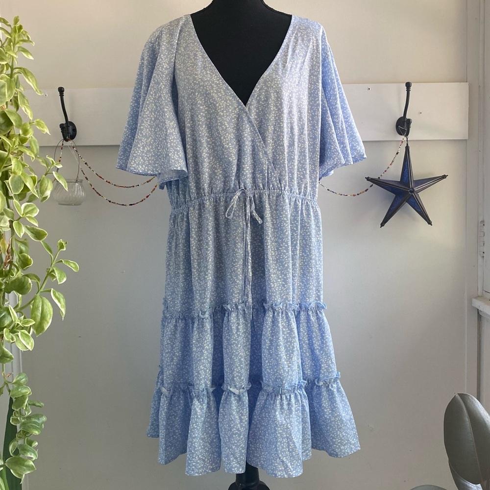 Shein 3X Blue Summer Dress